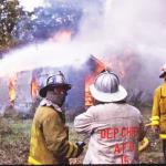 1989 House Burn on Bunker Hill Rd. - Captian Scott Yeomans, Deputy Chief Wally Barton, Lieutenant Peter Houdina